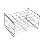 Gradilla para tubos de centrífuga, acero inoxidable - Imagen 2